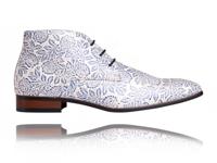 Blue Horizon Flower High Lureaux - Handgemaakte Nette Schoenen Voor Heren