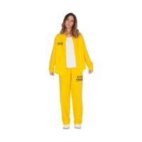 Kostuums voor Volwassenen My Other Me Vrouw Gedetineerde Geel - Maat: M/L - Maat: M/L