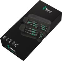 Wera Kraftform Micro Schroevendraaierset Elektronica en fijnmechanica 12-delig Plat, Kruiskop Phillips, Binnen-Torx, Inbus - thumbnail