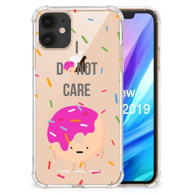 Apple iPhone 11 Beschermhoes Donut Roze Apple iPhone 11 Beschermhoes Donut Roze