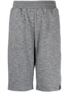 izzue short en coton à coupe droite - Gris