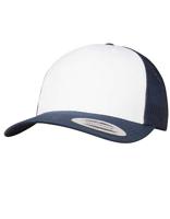 Flexfit FX6606CF Retro Trucker Colored Front - Navy/White/Navy - One Size