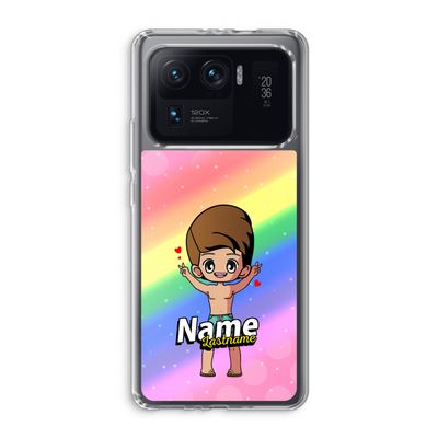 Chibi Maker man: Xiaomi Mi 11 Ultra Transparant Hoesje