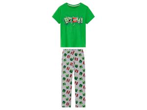 Minecraft Kinderen pyjama (134/140, Groen)