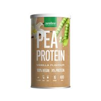 Purasana Vegan Pea Proteine 74% Vanille Poeder - thumbnail