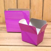 Bonbon doosjes - Chocolade doosje - Fuchsia 159 basic laag - 12 stuks
