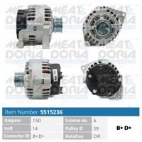 Meat Doria Alternator/Dynamo 5515236