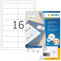 Etiket herma 10780 97x33.8mm wit 1280st