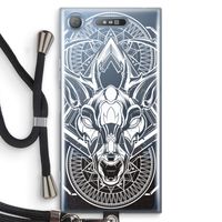Oh Deer: Sony Xperia XZ1 Transparant Hoesje met koord