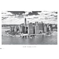 Poster New York City Airview 91,5x61cm - thumbnail