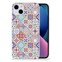 iPhone 15 Plus | TPU | Siliconen hoesje | Tiles Color