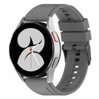 Siliconen gesp bandje - Grijs - Samsung Galaxy Watch - 42mm - thumbnail