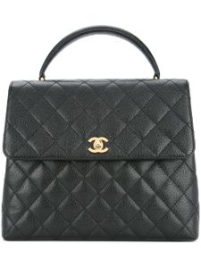 CHANEL Pre-Owned sac à main à design matelassé - Noir