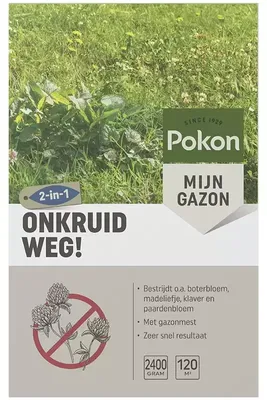 Pokon Onkruidweg 120m2 2400g