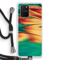 Green Inferno: Samsung Galaxy S10 Lite Transparant Hoesje met koord