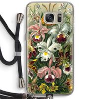 Haeckel Orchidae: Samsung Galaxy S7 Transparant Hoesje met koord