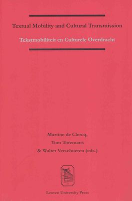 Textual mobility and cultural transmission - - ebook