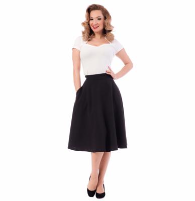 Pocket High Waist Thrills Skirt Black-XXXL Pocket High Waist Thrills Skirt Black-XXXL
