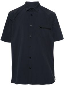 sacai chemise à poche zippée - Bleu