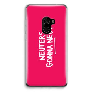 Neuters (roze): Xiaomi Mi Mix 2 Transparant Hoesje