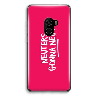 Neuters (roze): Xiaomi Mi Mix 2 Transparant Hoesje