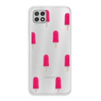 Waterijsje: Samsung Galaxy A22 4G Transparant Hoesje