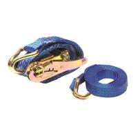 Ivana 48611 spanband met ratel en haken 5 m blauw