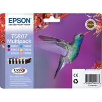Epson Multipack 6-colours T0807 Claria Photographic Ink - [C13T08074011]