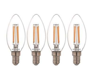 Sylvania Ledlamp - e14 - 470 lm - kaars - helder - 4 stuks