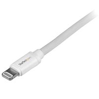 StarTech.com 2 m lange witte Apple 8-polige Lightning-connector-naar-USB-kabel voor iPhone / iPod / iPad - thumbnail