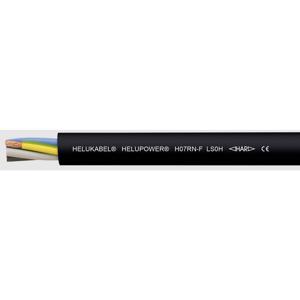 Helukabel 30757 Rubberkabel HELUPOWER® H07RN-F LS0H 2 x 1.5 mm² Zwart 100 m