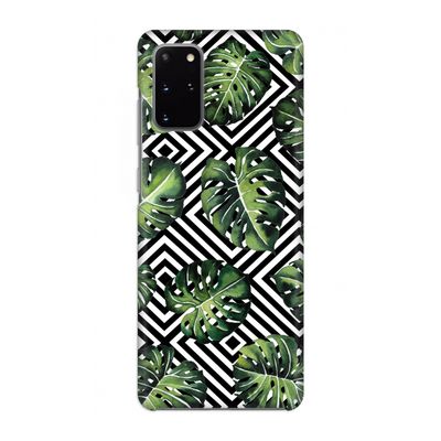 Geometrische jungle: Volledig geprint Samsung Galaxy S20 Plus Hoesje