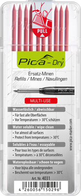 Pica 4031 Dry Navulling | Rood - PI4031