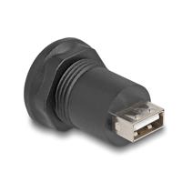 DeLOCK USB 2.0 Type Mini-B naar USB 2.0 Type-A inbouwstekker adapter - thumbnail