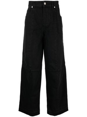 MARANT pantalon Jorel à coupe ample - Noir