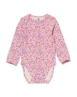 HEMA Meegroeiromper LENZING™ ECOVERO rib bloemen multi (multi)