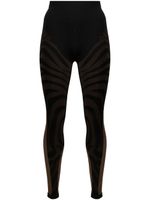 Wolford x GCDS legging Elegant Animalier - Noir