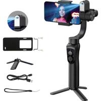 GoXtreme GoXtreme GX4-Gimbal with Tracker Steadicam Zwart Belastbaar tot 280 g