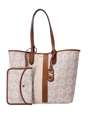Michael Kors grand sac cabas Eliza - Tons neutres