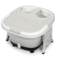 Voetbad Massager Voetbad Whirlpool met Regelbare Verwarmingstemperatuur 42 x 40 x 24 cm Grijs