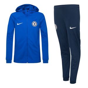 Chelsea Trainingspak Dri-FIT Strike - Blauw/Navy/Wit Kinderen