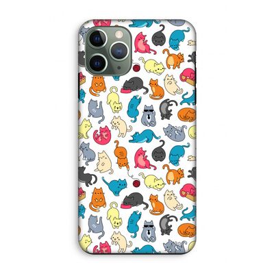 Kleurrijke katten: iPhone 11 Pro Tough Case
