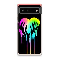 Hold My Heart: Google Pixel 6 Transparant Hoesje