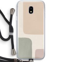 Geo #7: Samsung Galaxy J3 (2017) Transparant Hoesje met koord