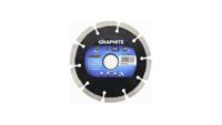 Graphite diamantschijf 230x22x8,0x2,5mm segment gelaserd mpa en13236