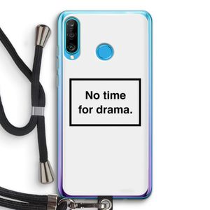 No drama: Huawei P30 Lite Transparant Hoesje met koord