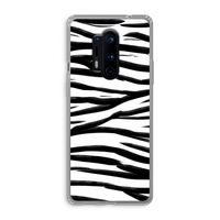 Zebra pattern: OnePlus 8 Pro Transparant Hoesje
