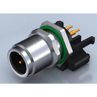 Weidmüller 2423990000 Sensor/actuator connector, niet geassembleerd M12 Aantal polen (sensoren): 4 Stekker, inbouw 10 stuk(s)