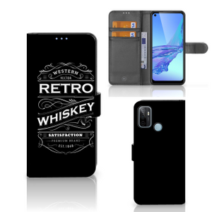 OPPO A53 | OPPO A53s Book Cover Whiskey