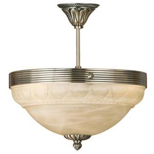 EGLO Marbella - Plafondlamp - 3 Lichts - Ø370mm. - Brons, Champagne